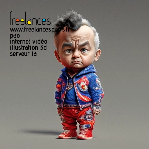 Pao mise en page internet vidéo illustration 3d serveur image IA générative AI freelance paris studio de création magazines 95EA9BS0